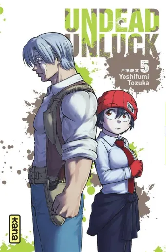 Couverture du manga Undead unluck Tome 5