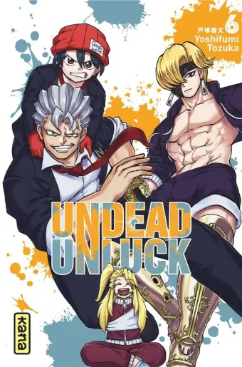 Couverture du manga Undead unluck Tome 6