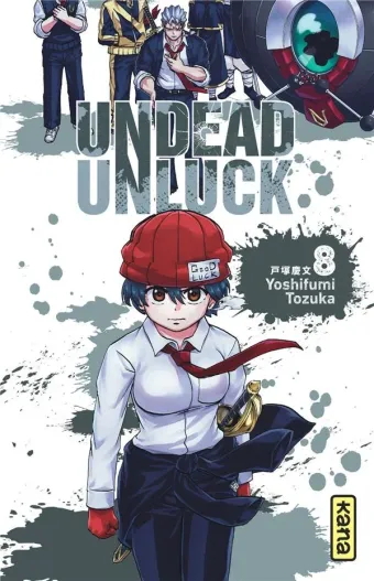 Couverture du manga Undead unluck Tome 8