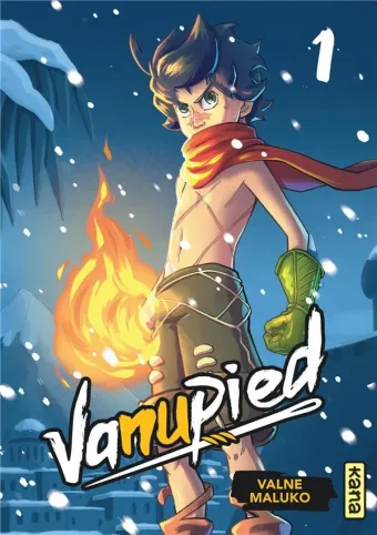 Couverture du manga Vanupied Tome 1