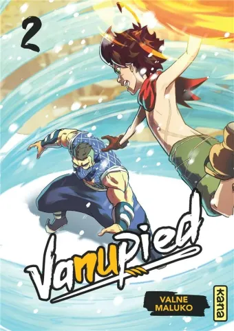Couverture du manga Vanupied Tome 2