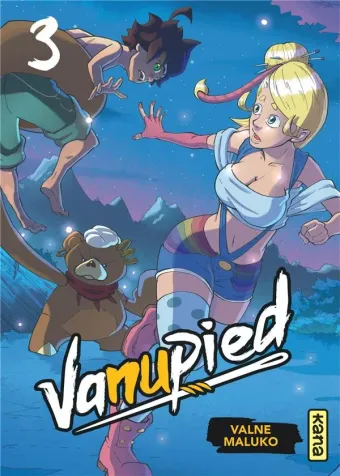 Couverture du manga Vanupied Tome 3