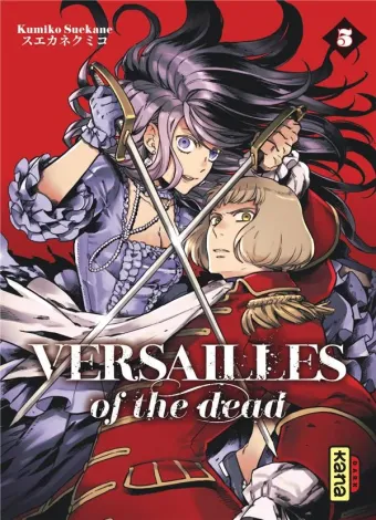 Couverture du manga Versailles of the dead Tome 5