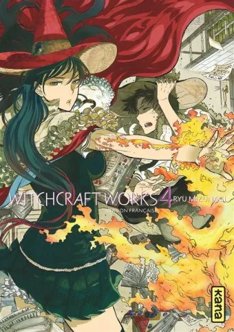 Couverture du manga Witchcraft works Tome 4
