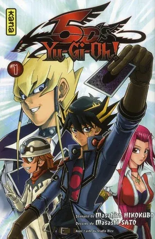 Couverture du manga Yu-Gi-Oh ! 5D’s Tome 1