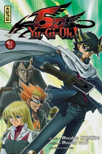 Couverture du manga Yu-Gi-Oh ! 5D’s Tome 2