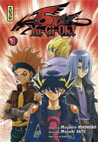 Couverture du manga Yu-Gi-Oh ! 5D’s Tome 3