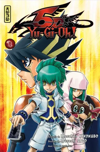 Couverture du manga Yu-Gi-Oh ! 5D’s Tome 4