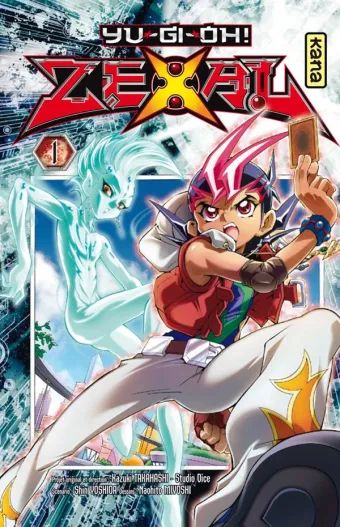 Couverture du manga Yu-Gi-Oh ! Zexal Tome 1