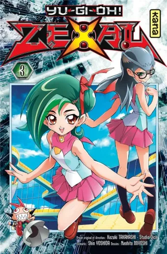 Couverture du manga Yu-Gi-Oh ! Zexal Tome 3, « Le deuxième assassin !! »