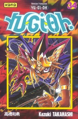 Couverture du manga Yu-Gi-Oh Tome 34