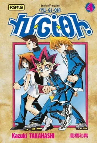 Couverture du manga Yu-Gi-Oh Tome 4