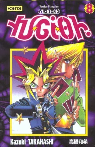 Couverture du manga Yu-Gi-Oh Tome 8