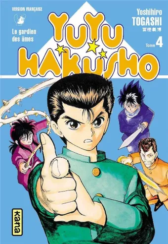Couverture du manga Yuyu Hakusho – le gardien des âmes Tome 4