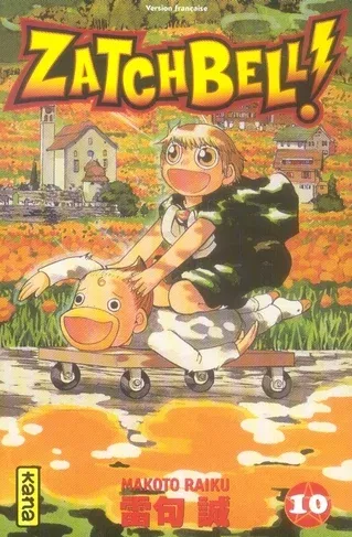 Couverture du manga Zatchbell ! Tome 10