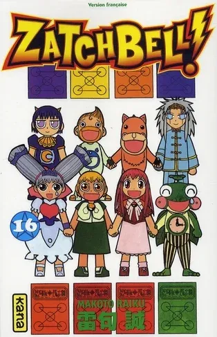 Couverture du manga Zatchbell ! Tome 16