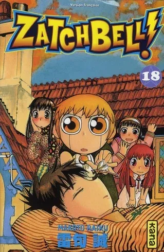 Couverture du manga Zatchbell ! Tome 18