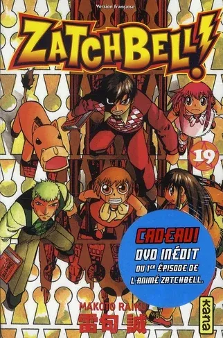 Couverture du manga Zatchbell ! Tome 19