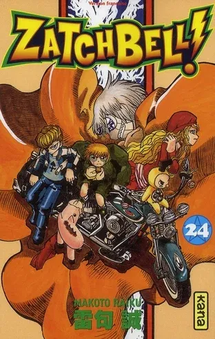 Couverture du manga Zatchbell ! Tome 24