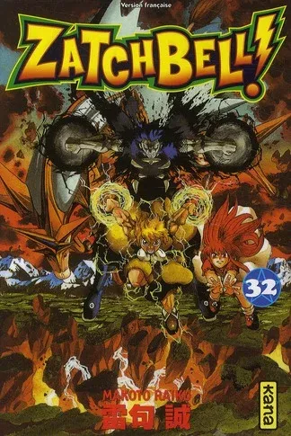 Couverture du manga Zatchbell ! Tome 32