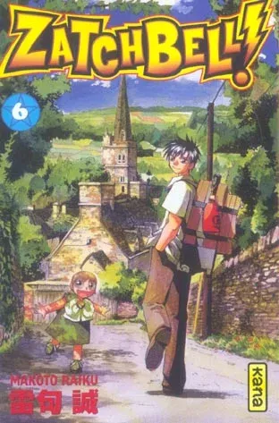 Couverture du manga Zatchbell ! Tome 6