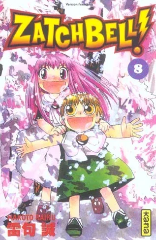 Couverture du manga Zatchbell ! Tome 8