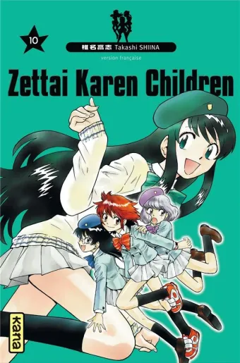 Couverture du manga Zettai Karen children Tome 10