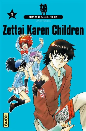 Couverture du manga Zettai Karen children Tome 11