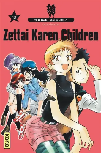 Couverture du manga Zettai Karen children Tome 13