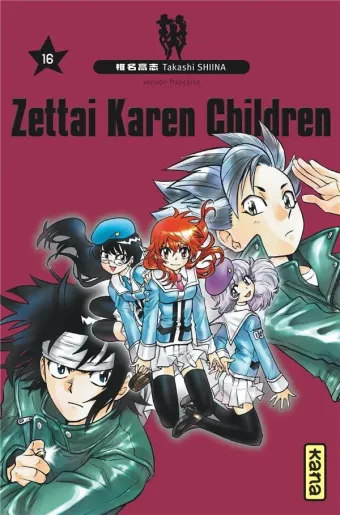 Couverture du manga Zettai Karen children Tome 16