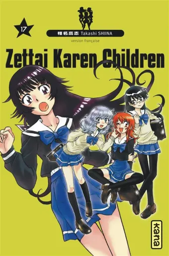 Couverture du manga Zettai Karen children Tome 17