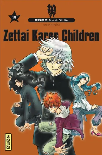 Couverture du manga Zettai Karen children Tome 18