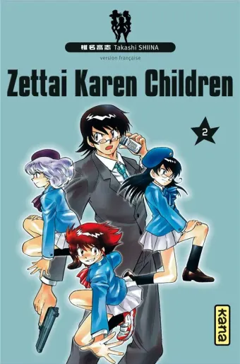 Couverture du manga Zettai Karen children Tome 2
