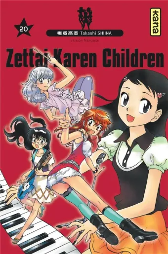 Couverture du manga Zettai Karen children Tome 20