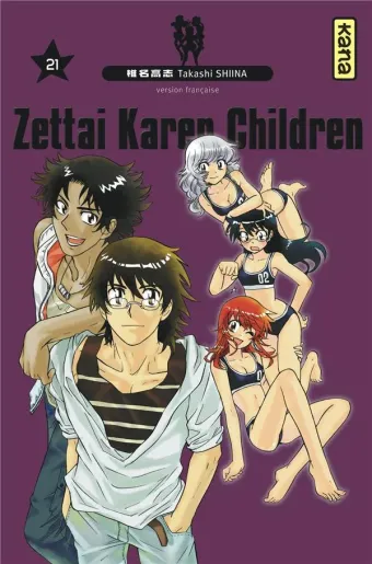 Couverture du manga Zettai Karen children Tome 21