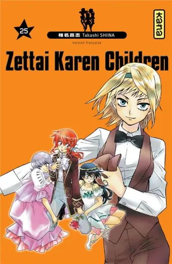 Couverture du manga Zettai Karen children Tome 25