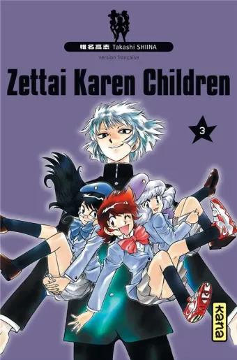 Couverture du manga Zettai Karen children Tome 3