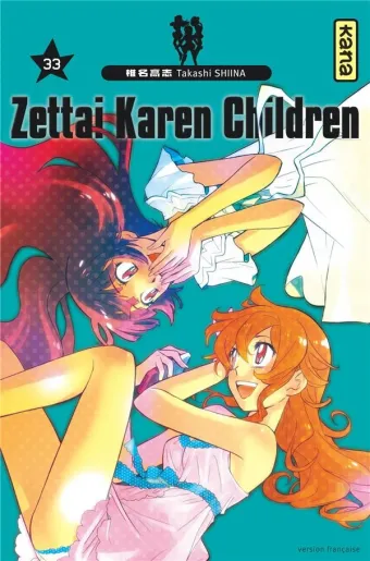 Couverture du manga Zettai Karen children Tome 33