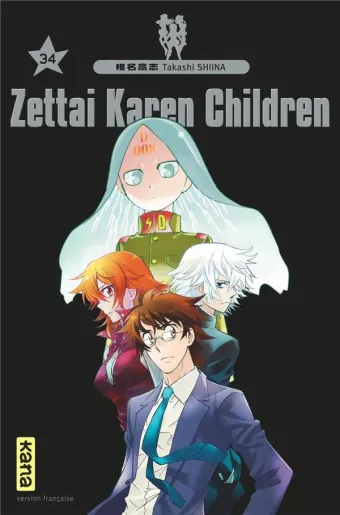 Couverture du manga Zettai Karen children Tome 34