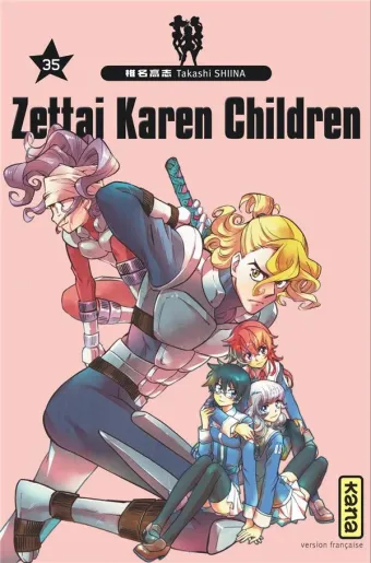 Couverture du manga Zettai Karen children Tome 35