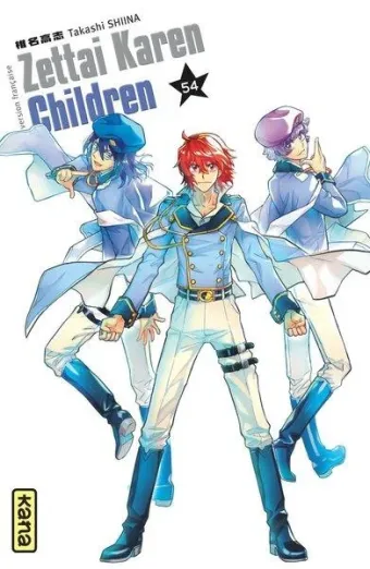Couverture du manga Zettai Karen children Tome 54