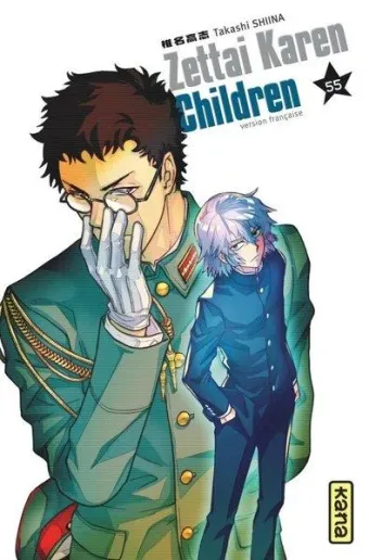 Couverture du manga Zettai Karen children Tome 55