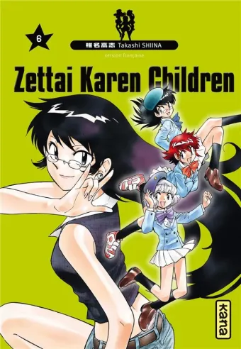 Couverture du manga Zettai Karen children Tome 6