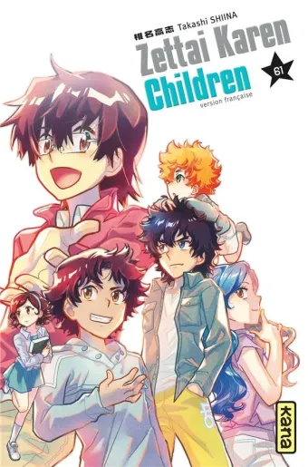 Couverture du manga Zettai Karen children Tome 61