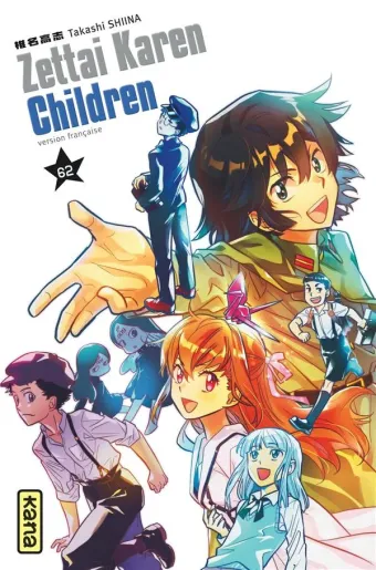 Couverture du manga Zettai Karen children Tome 62