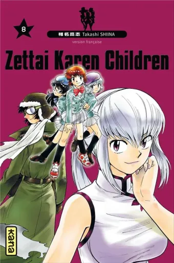 Couverture du manga Zettai Karen children Tome 8