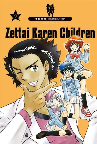 Couverture du manga Zettai Karen children Tome 9