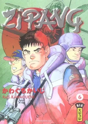 Couverture du manga Zipang Tome 6