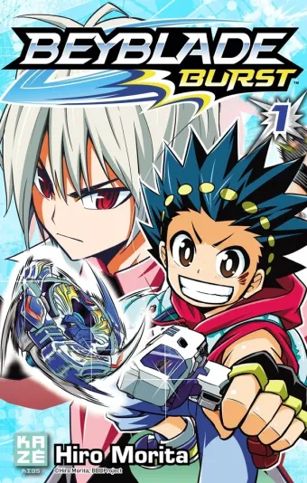 Couverture du manga Beyblade burst Tome 1