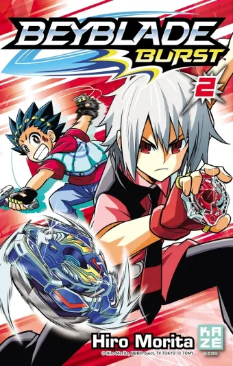 Couverture du manga Beyblade burst Tome 2